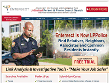 Tablet Screenshot of entersect.net